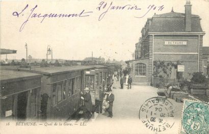 8 CARTES POSTALES CHEMIN DE FER : Petite...