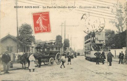 8 CARTES POSTALES CHEMIN DE FER : Petite...
