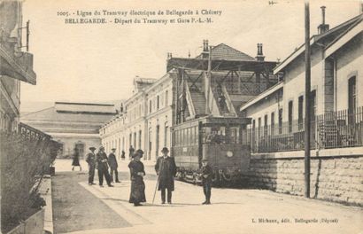 8 CARTES POSTALES CHEMIN DE FER : Petite...