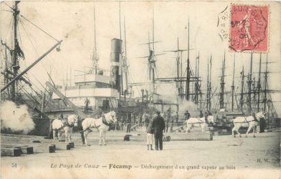 7 CARTES POSTALES METIERS : Sélection. 