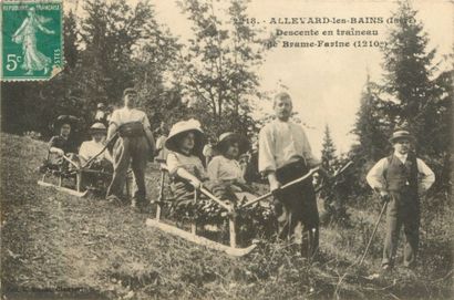 7 CARTES POSTALES METIERS : Sélection. 