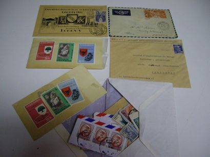 VIEUX PAPIERS & PHILATELIE : Petit Lot de...