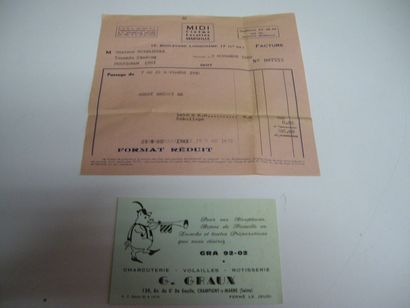 VIEUX PAPIERS & PHILATELIE : Petit Lot de...