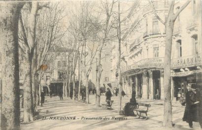 46 CARTES POSTALES AUDE : Villes, qqs villages,...