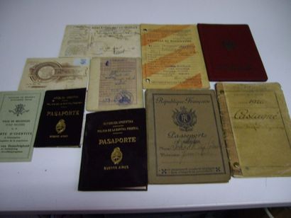 34 VIEUX PAPIERS & DOCUMENTS DIVERS : Dont
