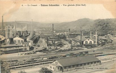 9 CARTES POSTALES INDUSTRIES & METIERS :...