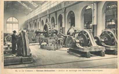 9 CARTES POSTALES INDUSTRIES & METIERS :...