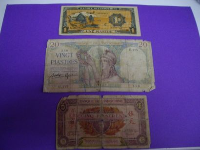 NUMISMATIQUE : Billets Etrangers & Français....