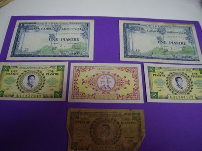 NUMISMATIQUE : Billets Etrangers & Français....