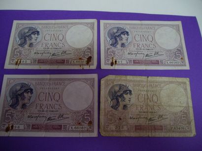 NUMISMATIQUE : Billets Etrangers & Français....
