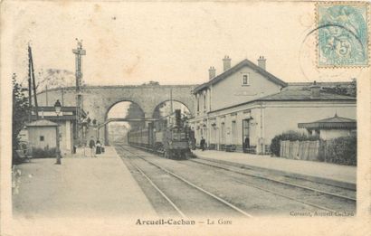 30 CARTES POSTALES CHEMIN DE FER : Paris...