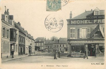 61 CARTES POSTALES AISNE : Villes, qqs villages,...