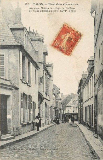 61 CARTES POSTALES AISNE : Villes, qqs villages,...
