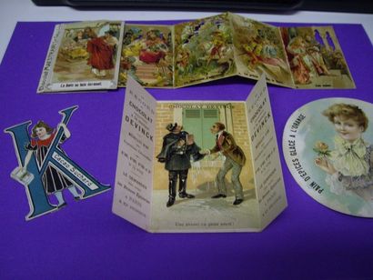CHROMOS & IMAGES : Fort lot de Chromos -...