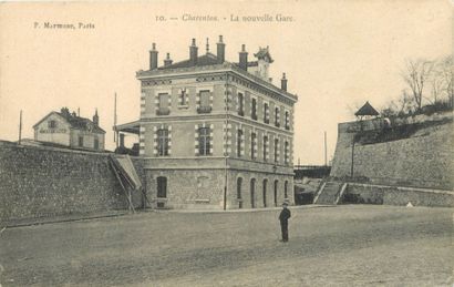 109 CARTES POSTALES LES GARES : DIvers Départements...