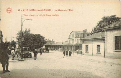 109 CARTES POSTALES LES GARES : DIvers Départements...