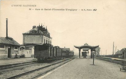 108 CARTES POSTALES LES GARES : France-Divers...