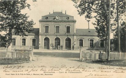 108 CARTES POSTALES LES GARES : France-Divers...