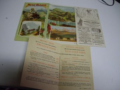 VIEUX PAPIERS & DOCUMENTS : Fasicules Divers,...