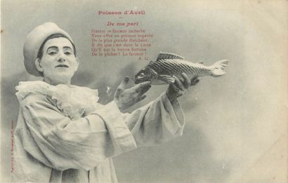 135 CARTES POSTALES FANTAISIE : Thématique...