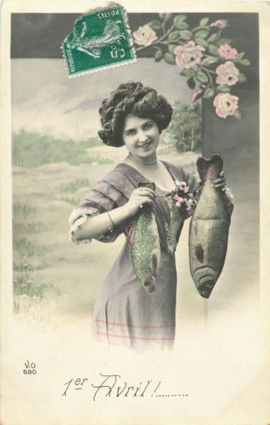 135 CARTES POSTALES FANTAISIE : Thématique...