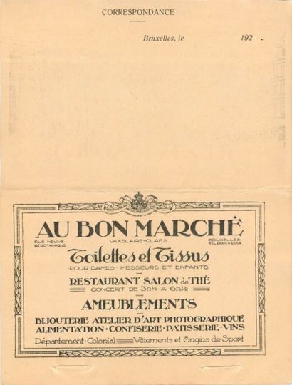 6 CARTES POSTALES PUBLICITE : Cartes-Lettres...