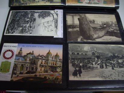 43 CARTES POSTALES & PHOTOGRAPHIES MONACO...