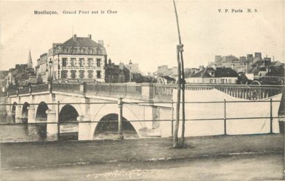 114 CARTES POSTALES CENTRE : Dépts 03-91cp,...
