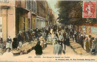 43 CARTES POSTALES AIN : Villes, qqs villages,...