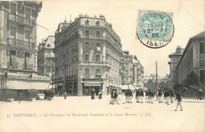 54 CARTES POSTALES ISERE : Majorité Villes,...