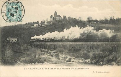 120 CARTES POSTALES RHONE-ALPES : Dépts 13-37cp...