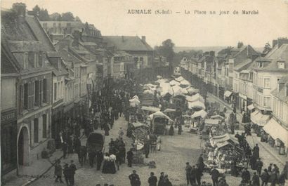 120 CARTES POSTALES NORD-EST et OUEST : Dépts...