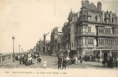 120 CARTES POSTALES NORD-EST et OUEST : Dépts...
