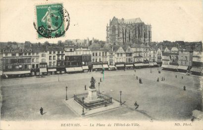 120 CARTES POSTALES NORD-EST et OUEST : Dépts...