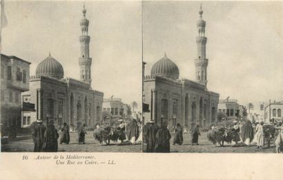 107 CARTES POSTALES ETRANGERS : Vues Stéréoscopiques...