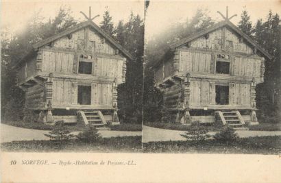 209 CARTES POSTALES ETRANGERS : Vues Stéréoscopiques...