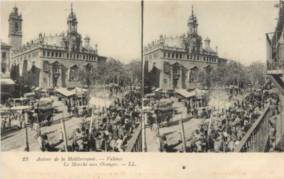 209 CARTES POSTALES ETRANGERS : Vues Stéréoscopiques...