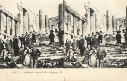 209 CARTES POSTALES ETRANGERS : Vues Stéréoscopiques...