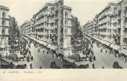 209 CARTES POSTALES ETRANGERS : Vues Stéréoscopiques...