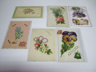 30 CARTES POSTALES FANTAISIES : Sélection....