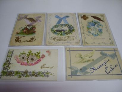 30 CARTES POSTALES FANTAISIES : Sélection....