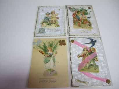 30 CARTES POSTALES FANTAISIES : Sélection....