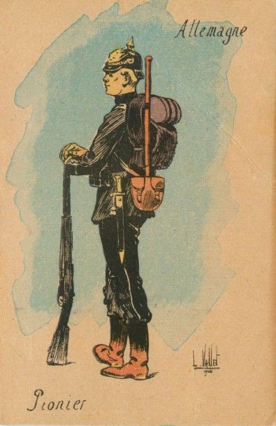 176 CARTES POSTALES MILITARIA : Allemagne...