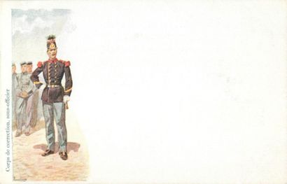 52 CARTES POSTALES MILITARIA : Belgique-35cp,...