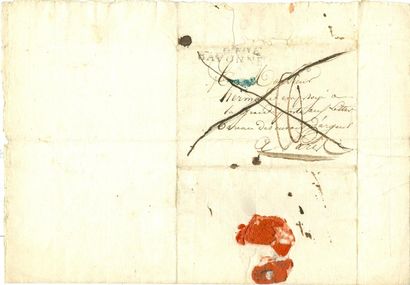 Lieutenant Agnel. 5 L.A.S. +1 lettre. 1809-1813....