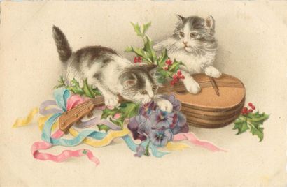46 CARTES POSTALES FANTAISIES : Divers Thèmes...