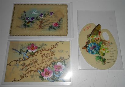 46 CARTES POSTALES FANTAISIES : Divers Thèmes...