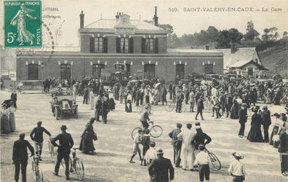 72 CARTES POSTALES GARES & TRAINS : Dont