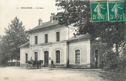 72 CARTES POSTALES GARES & TRAINS : Dont