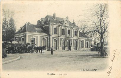 72 CARTES POSTALES GARES & TRAINS : Dont